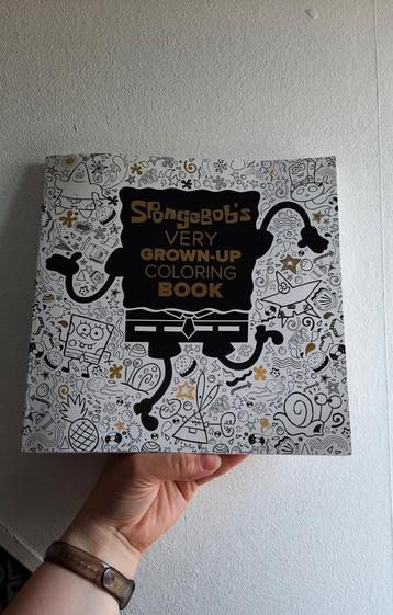 SpongeBob Kleurboek Voor Volwassenen - Nieuw! beschikbaar voor biedingen