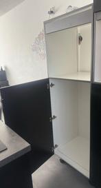 Halfhoge NIEUWE keuken magnetron/oven kast HOOGGLANS ZWART, Huis en Inrichting, Keuken | Keukenelementen, Ophalen, Zwart, Nieuw