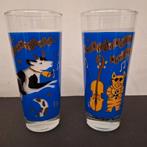 Set van 2 Melkglazen, Glas of Glazen, Nieuw, Ophalen of Verzenden, Glas