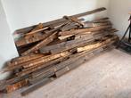 Sloophout / ca 30 m2 tengellatten, Ophalen, Gebruikt, Minder dan 25 mm, Plank