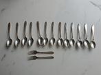 lepeltje Lepeljes 13 stuks / 2 vorkjes Keurmerk: NESCAFE 60, Antiek en Kunst, Antiek | Bestek, Ophalen of Verzenden