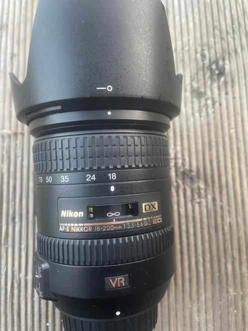 Nikon AF-S DX 18-200mm f/3.5-5.6G VR II, Audio, Tv en Foto, Fotografie | Professionele apparatuur, Zo goed als nieuw, Ophalen