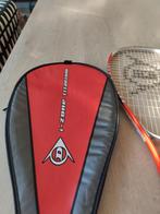Dunlop Max Ti Squash Racket met Hoes, Ophalen of Verzenden, Dunlop, Nvt, Nvt