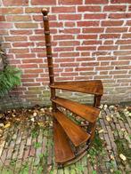 Antiek bibliotheektrap boekenkasttrap boekenrektrap trapje, Doe-het-zelf en Verbouw, Ladders en Trappen, Ophalen of Verzenden