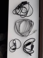 USB Kabel Set - Mini B, B naar A + Nintendo Kabel, Computers en Software, Pc- en Netwerkkabels, Ophalen of Verzenden, Zo goed als nieuw