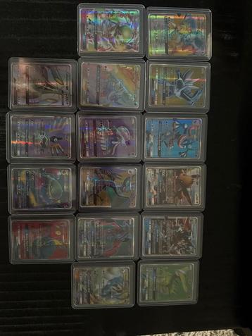 Pokémon kaarten gx en tag team beschikbaar voor biedingen