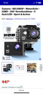 HD action camera with waterproof case Maxxter, Ophalen of Verzenden, Nieuw, Overige merken
