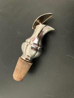 Wijnschenker met kurk verzilverd, Antiek en Kunst, Ophalen