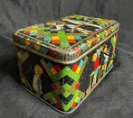 Apart oud vintage blik Biscuit Parein kinderen slot sleutel, Verzamelen, Blikken, Ophalen of Verzenden, Gebruikt, Overige, Overige merken