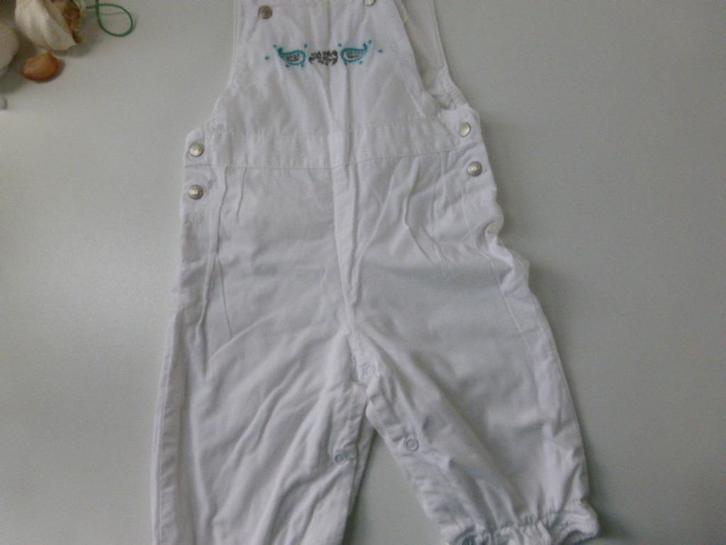 leuke salopette / tuinbroek meisje maat 68, Kinderen en Baby's, Babykleding | Maat 68, Zo goed als nieuw, Meisje, Broekje, Ophalen of Verzenden