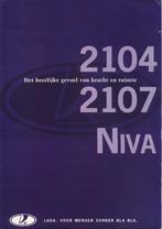 Folder Lada 2104, 2107 en Niva incl. niva diesel, Ophalen of Verzenden, Zo goed als nieuw, Overige merken
