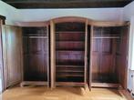 Brocante eiken kledingkast, Huis en Inrichting, Kasten | Kledingkasten, Ophalen, Gebruikt, 200 cm of meer, Eikenhout