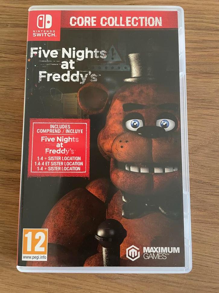 Five Nights at Freddy's - Switch, Spelcomputers en Games, Games | Nintendo Switch, Zo goed als nieuw, Avontuur en Actie, 1 speler