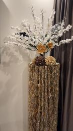 Schelpen Vaas - 130cm, Huis en Inrichting, Overige materialen, Overige kleuren, Nieuw, Ophalen of Verzenden