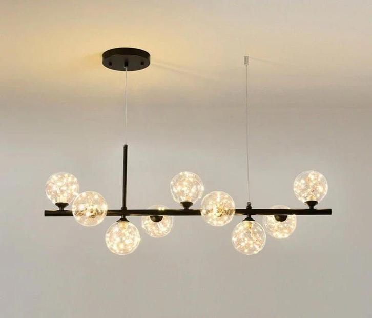 Gloednieuwe, stijlvolle hanglamp, Huis en Inrichting, Lampen | Hanglampen, Nieuw, 75 cm of meer, Kunststof, Metaal, Ophalen of Verzenden