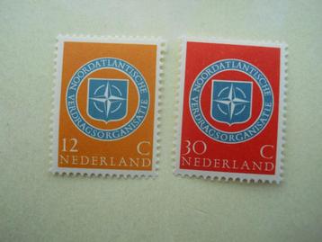 Nederland 1959 NAVO gezamenlijke uitgave Nvph.720-721 Pfr. beschikbaar voor biedingen