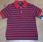 Ralph Lauren polo rood/blauw maat 92 *NIEUW* (5523), Kinderen en Baby's, Kinderkleding | Maat 92, Nieuw, Ophalen of Verzenden