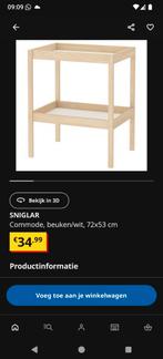 Ikea commode, Minder dan 75 cm, 50 tot 70 cm, Ophalen of Verzenden, Zo goed als nieuw