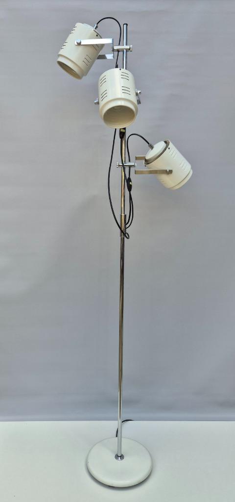 Vintage vloerlamp - Herda - Jaren 70, Huis en Inrichting, Lampen | Vloerlampen, Zo goed als nieuw, 150 tot 200 cm, Metaal, Ophalen of Verzenden