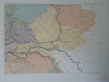 B107/ Plattegrond Gelderland , Utrecht op 1-7-1817. Litho beschikbaar voor biedingen