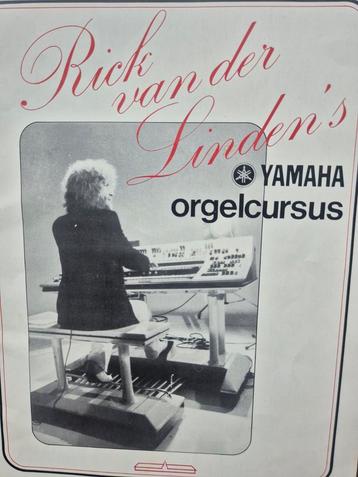 Boek met orgelcursus van Rick van der Linden beschikbaar voor biedingen