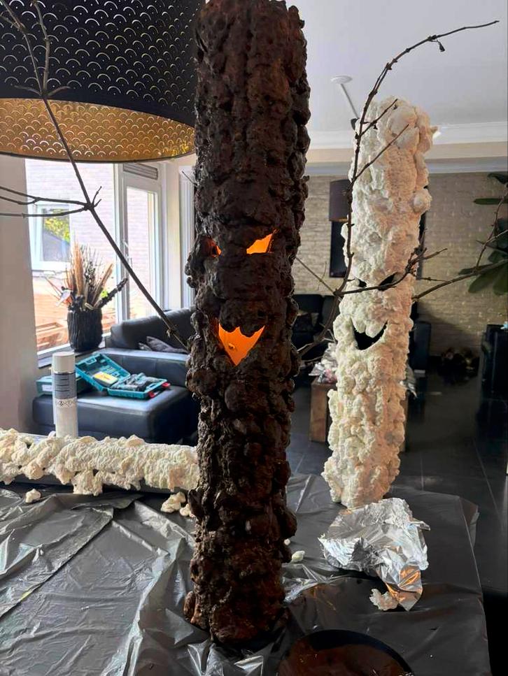 Halloween Decoratie met Licht, Hobby en Vrije tijd, Feestartikelen, Nieuw, Versiering, Halloween of Griezel, Ophalen of Verzenden