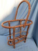 Vintage bamboe lectuurbak met hengsel, Ophalen of Verzenden, Gebruikt