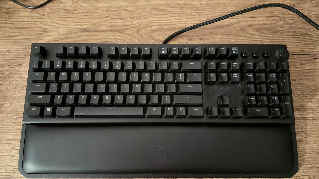 Razer Blackwidow Elite toetsenbord, Computers en Software, Toetsenborden, Gebruikt, Gaming toetsenbord, Ophalen of Verzenden, Razer BlackWidow