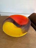 Schaal glas in 3 kleuren, Ophalen, Schaal, Rond, Nieuw