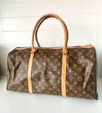 Dames weekend tas bruin leder look, Sieraden, Tassen en Uiterlijk, Tassen | Reistassen en Weekendtassen, 40 tot 60 cm, 20 tot 30 cm