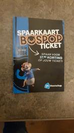 Bospop spaarkaart ah, Hobby en Vrije tijd, Spaarzegeltjes, Ophalen of Verzenden, Volle spaarkaart, Winkel, Super of Benzinepomp