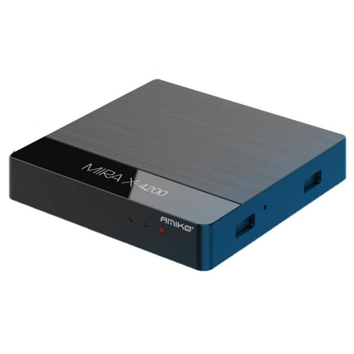 Amiko Mira-X 4200 BT Linux IPTV Box, Audio, Tv en Foto, Mediaspelers, Nieuw, Minder dan 500 GB, HDMI, Ophalen of Verzenden