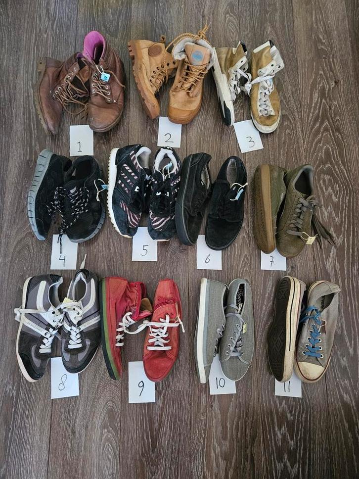 Partij palladium, Nike, Adidas, Converse, Hilfiger 39 40, Kleding | Dames, Schoenen, Zo goed als nieuw, Sneakers of Gympen, Ophalen of Verzenden