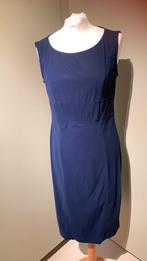 LaDress S zgan jurk mouwloos navy travelstof met rits, Kleding | Dames, Jurken, Ophalen of Verzenden, Zo goed als nieuw, Blauw