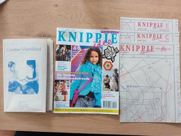 Knippie idee herfst 2005 naaien naaiblad breien blad kind beschikbaar voor biedingen