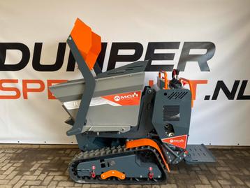 Rupsdumper huren minidumper verhuur met laadschep zelflader