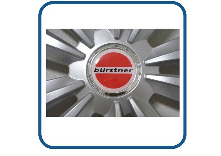 Burstner doming naafstickers caravan en camper 3D, Epoxy, Verzamelen, Stickers, Nieuw, Overige typen, Verzenden