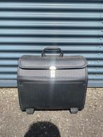 reiskoffer (trolly) (zakelijk), Ophalen of Verzenden, Gebruikt, Leer, 35 tot 45 cm