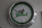Grolsch klok met verlichting., Ophalen of Verzenden, Zo goed als nieuw, Overige typen, Grolsch