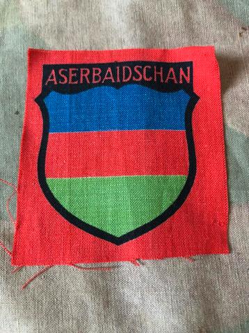 Wh ww2 aserbaidschan ärmelabzeichen beschikbaar voor biedingen