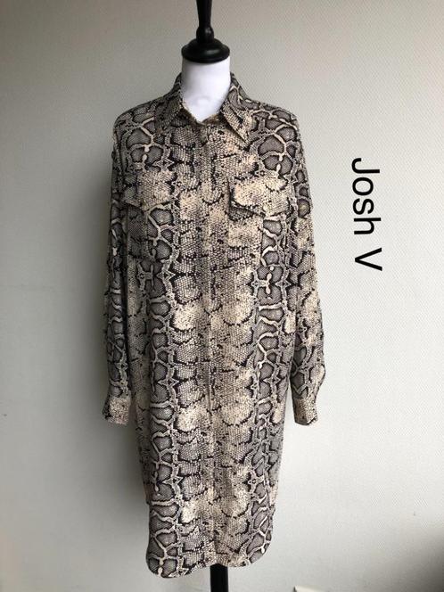 Josh V Jurk  {mt: 36} 4806-8,5, Kleding | Dames, Jurken, Zo goed als nieuw, Maat 36 (S), Beige, Boven de knie, Ophalen of Verzenden