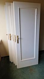 Witte binnendeuren, Gebruikt, Ophalen, 200 tot 215 cm, Binnendeur