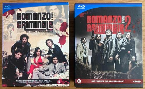 "Romanza Criminale" serie 1 en 2 in blu-ray uitvoering, Cd's en Dvd's, Dvd's | Tv en Series, Zo goed als nieuw, Overige genres