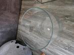 Grote vaas van dik glas, Huis en Inrichting, Woonaccessoires | Vazen, Ophalen, Overige kleuren, Minder dan 50 cm, Glas