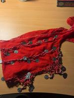 Belly dancing doek rood, Ophalen of Verzenden, Zo goed als nieuw, Versiering