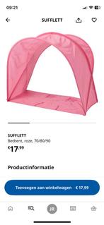 Roze IKEA bedtent - Sufflett, Ophalen, Gebruikt