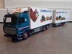 Tekno Scania 143M Zwan/Disselkoen, Hobby en Vrije tijd, Modelauto's | 1:50, Ophalen of Verzenden, Nieuw, Bus of Vrachtwagen, Tekno
