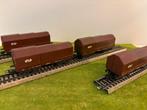 Lima NS Wagons Schuifdak Staaltransport (5 stuks), Hobby en Vrije tijd, Gebruikt, Gelijkstroom, Wagon, Ophalen of Verzenden