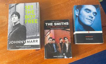 The Smiths Morrissey Johnny Marr boeken / biografieën beschikbaar voor biedingen