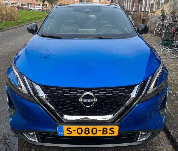 Nissan Qashqai 1.3 benzine Tekna + 158pk Xtronic 2023 Blauw, Auto's, Nissan, Particulier, Qashqai, 360° camera, ABS, Achteruitrijcamera